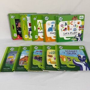 Leap Frog Series  10 Books Level 1, Pre-K, 1st Grade. Set of 10